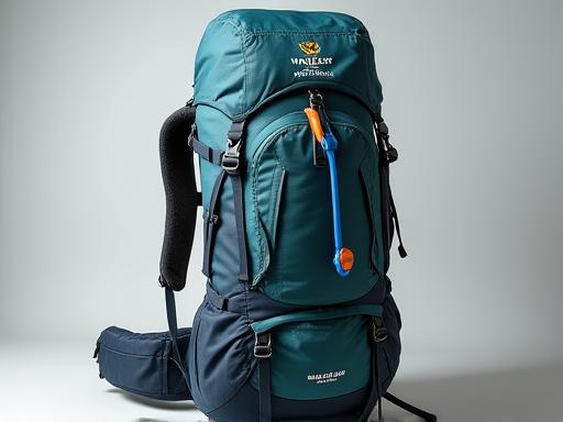 Mochila de senderismo profesional de 65 litros con sistema de hidratación