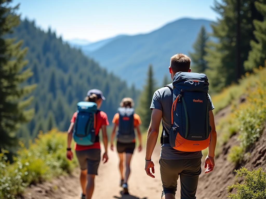 Mochilas con sistema de hidratación para senderismo y turismo